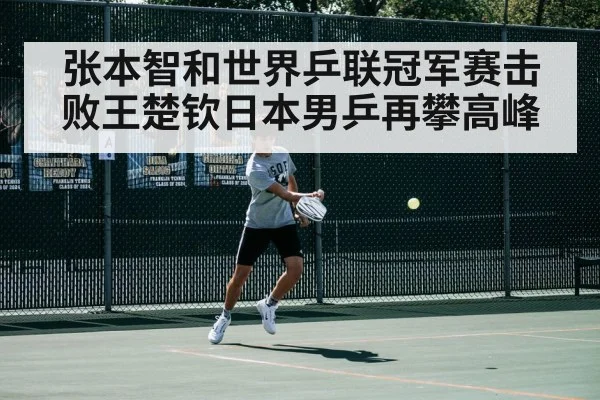 张本智和世界乒联冠军赛击败王楚钦日本男乒再攀高峰